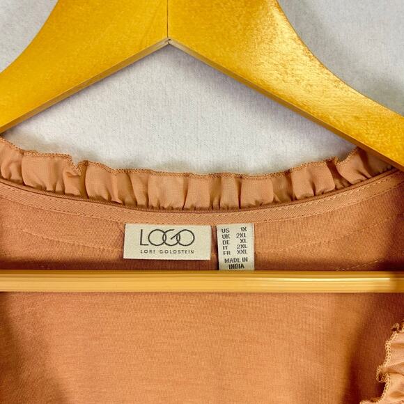 Cotton Cardigan Woman's 1X Chiffon Smocking Top Rose Cottagecore - Picture 4 of 15